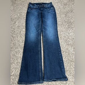 Silver jeans Suki slim bootcut dark wash 25/31